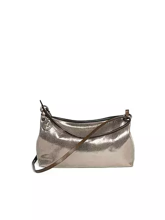 INA KENT | Ledertasche - Umhängetasche ORNAMENT Ed. 2 | silber